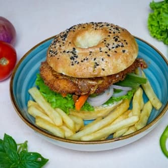 Fish Lettuce Pickle Veggies